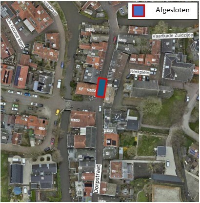 Afsluiting dorpstraat