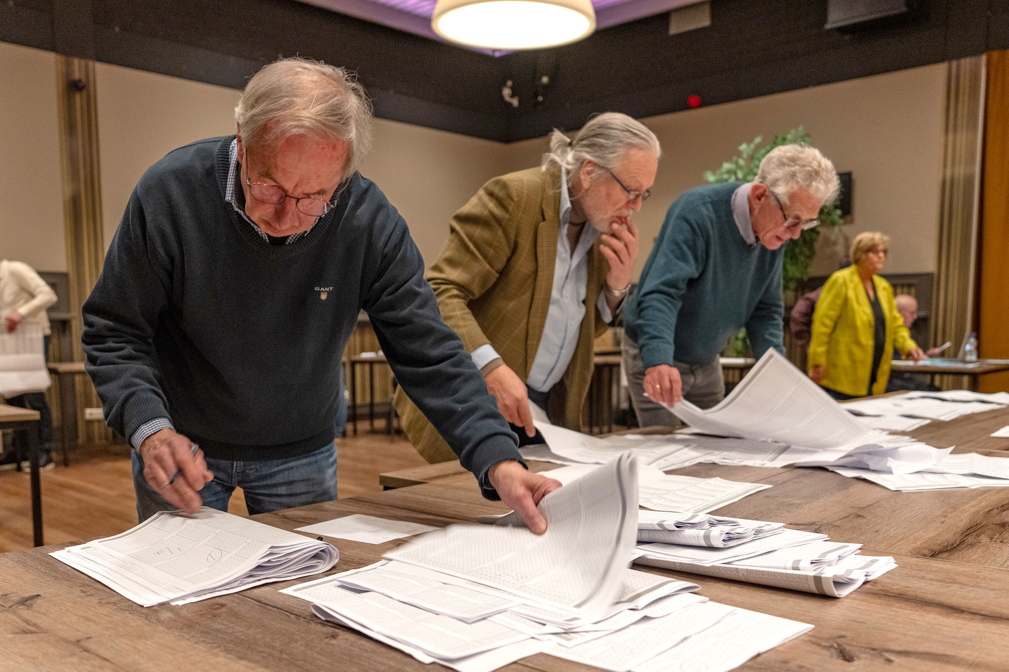 Vrijwilligers stembureau