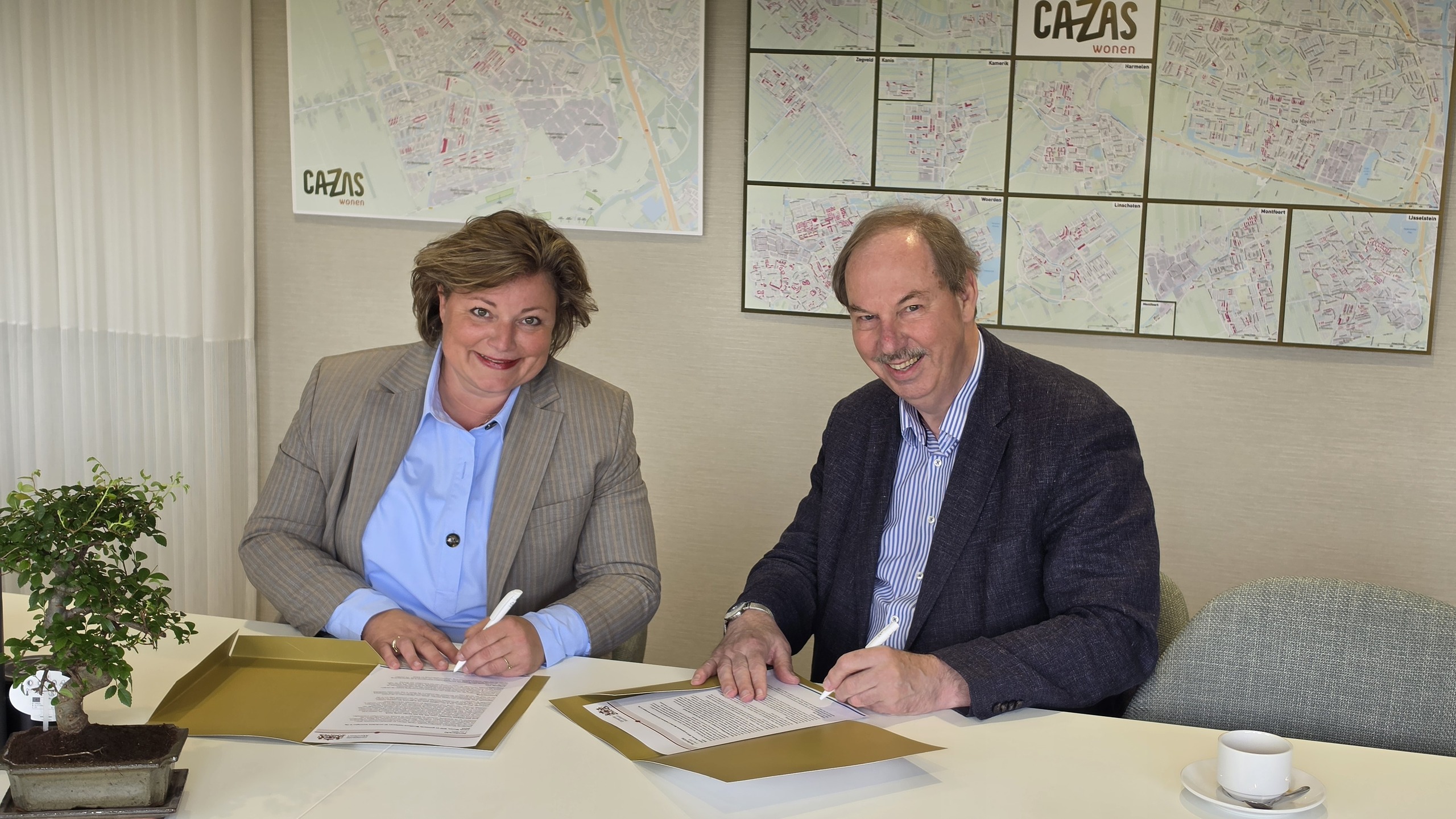 ondertekenen cazas gemeente