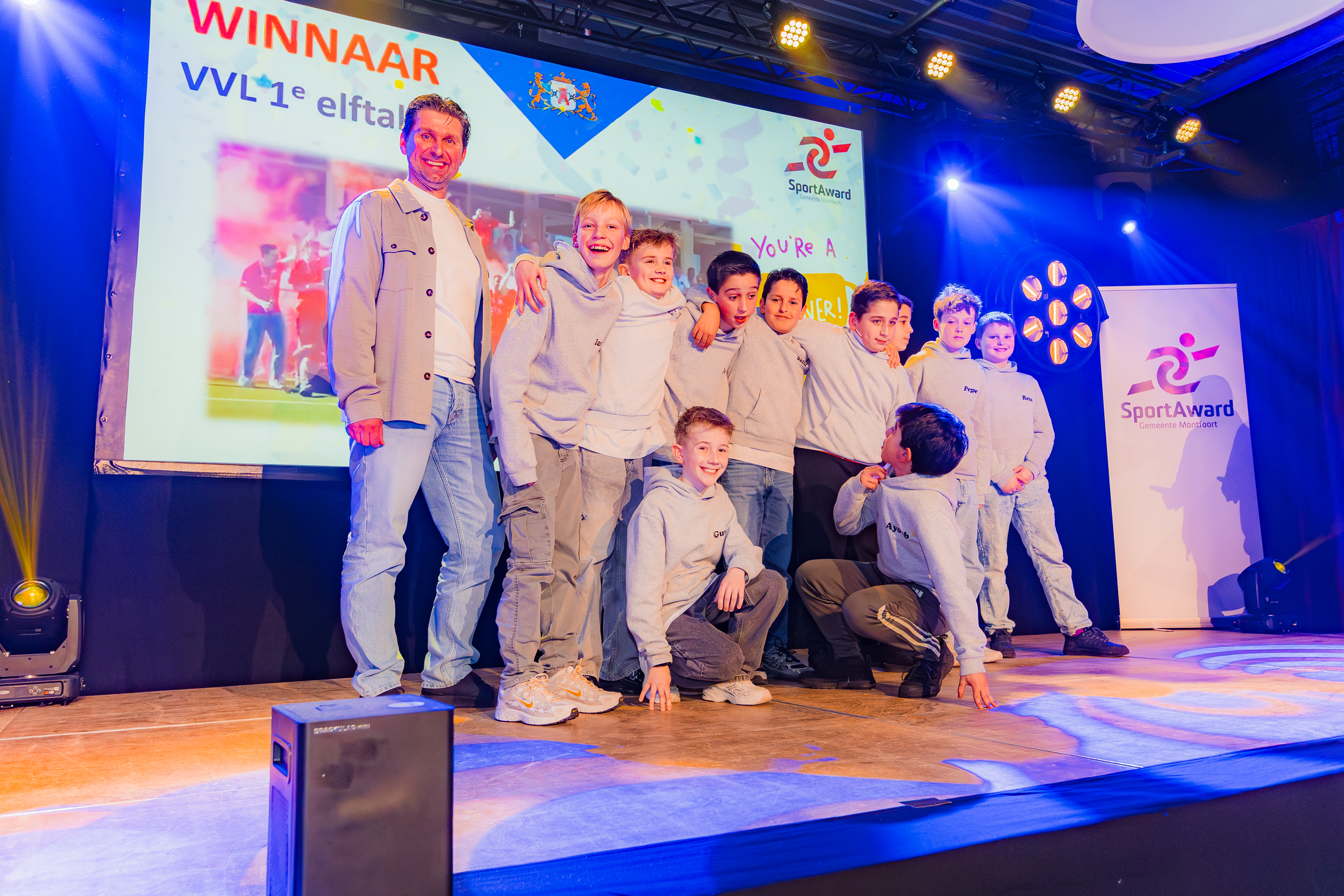 genomineerden sportteam podium