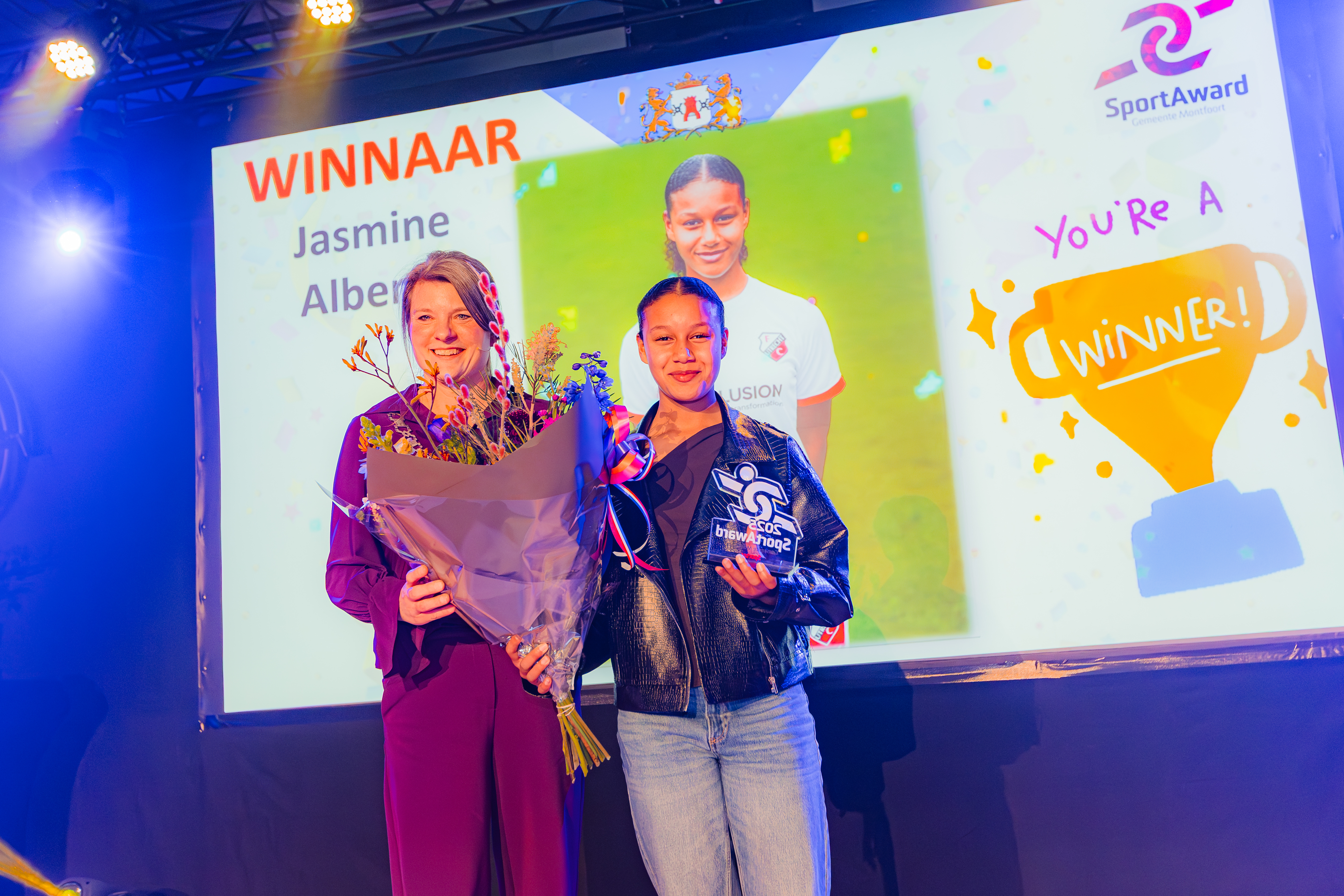 Burgemeester met Jasmine